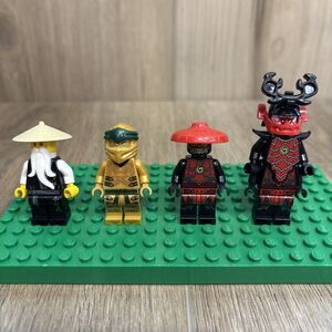 Lego Ninjago 71702 Minifigs Golden Ninja Lloyd, Wu, General Kozu, Stone Warrior